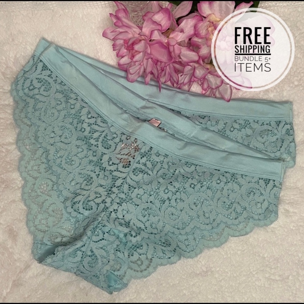 Victoria’s Secret 2 Lace Bikini Panties Sz Medium